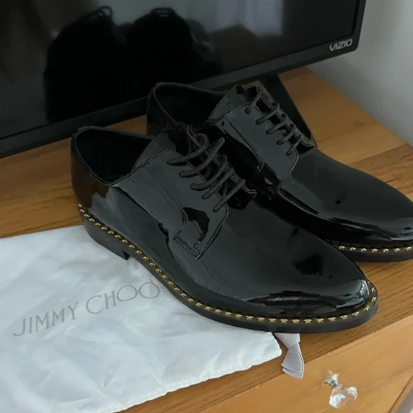 Jimmy Choo | Shoes | Jimmy Choo Patent Mens Dress Shoe  display picture 1